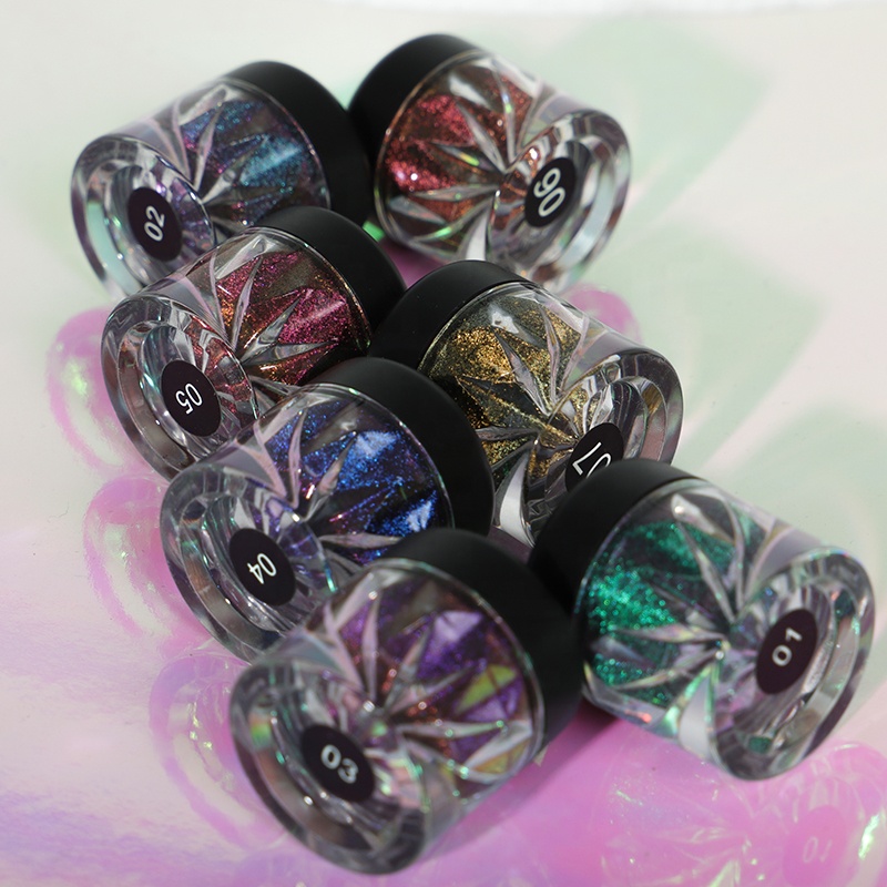 Wholesale High Pigment Private Label Loose Pigment Duochrome Eyeshadow