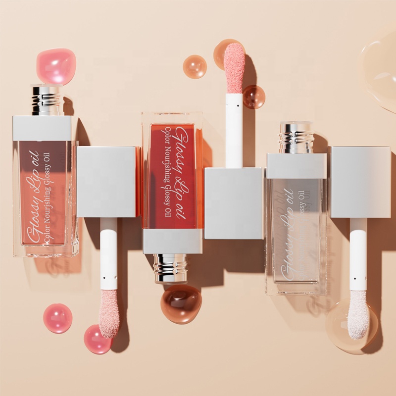 Wholesale Makeup Primer Moisturizing Long Lasting Hydrating Lip Gloss Cosmetics Private Label Lip Oil