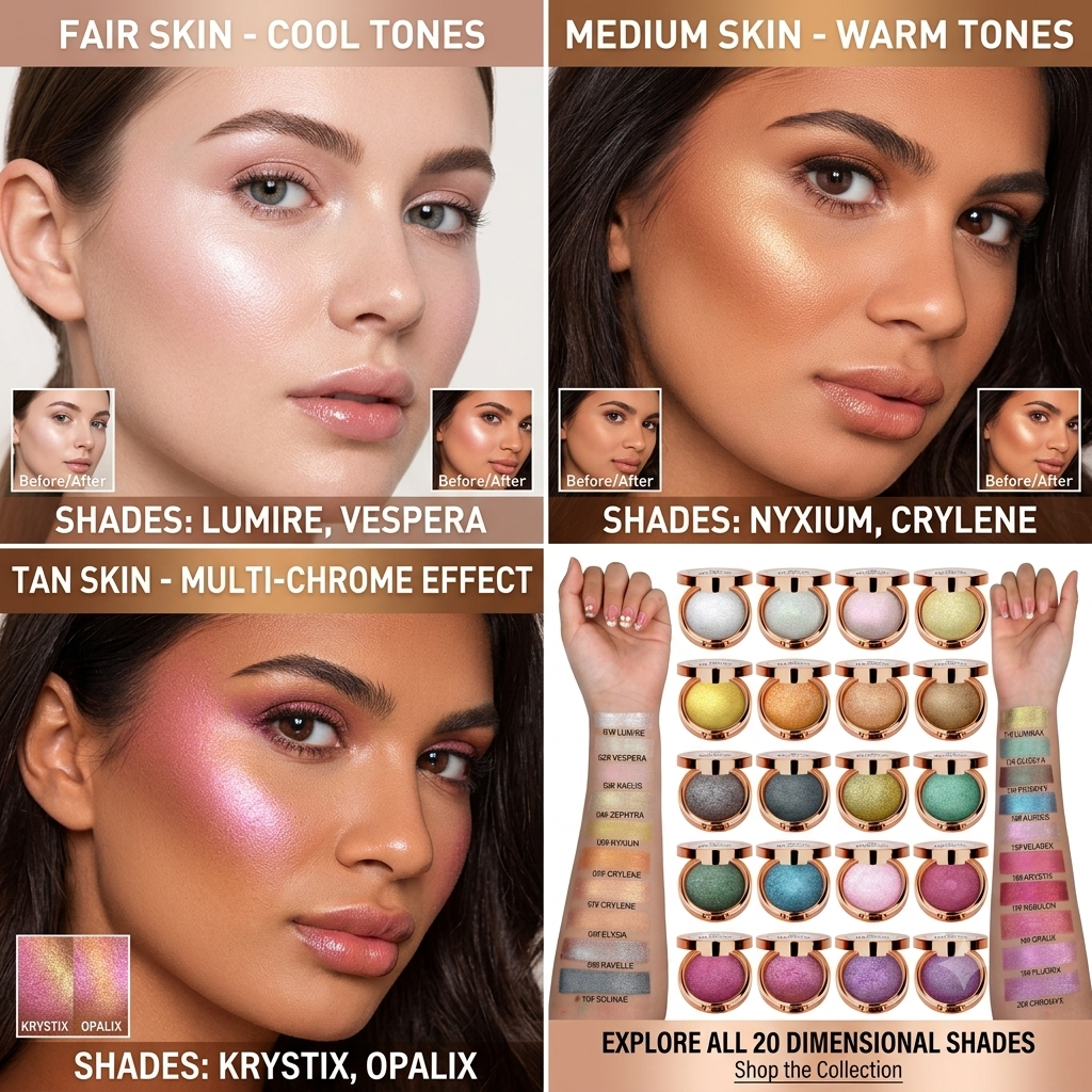 New Custom Private Label Mineral Cream Eyeshadow Highlighter High Pigment Vegan Cruelty Free