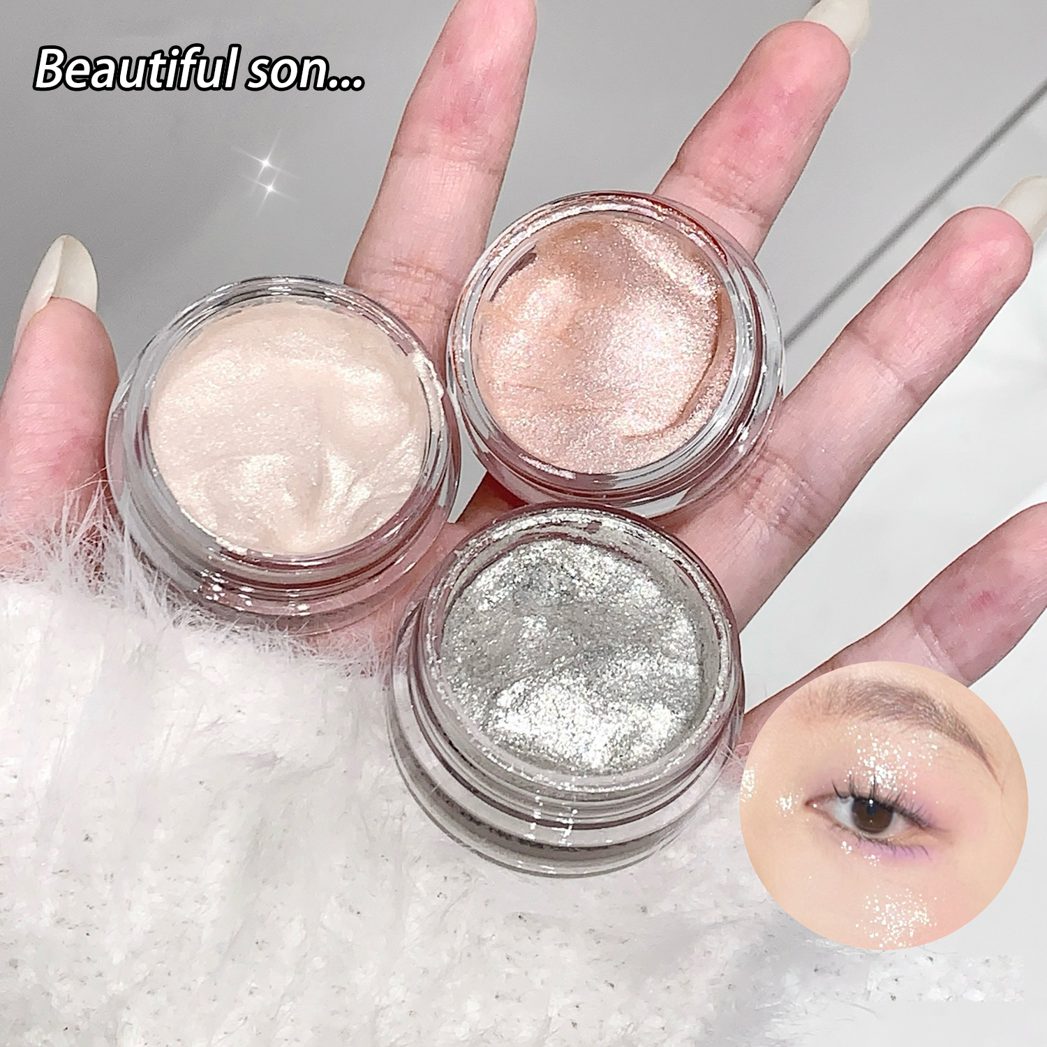 High Pigment Multichrome Eye Shadow Luxury Duochrome Pressed Neon Chameleon Shimmer Eyeshadow Liquid Metallic Eyeshadow