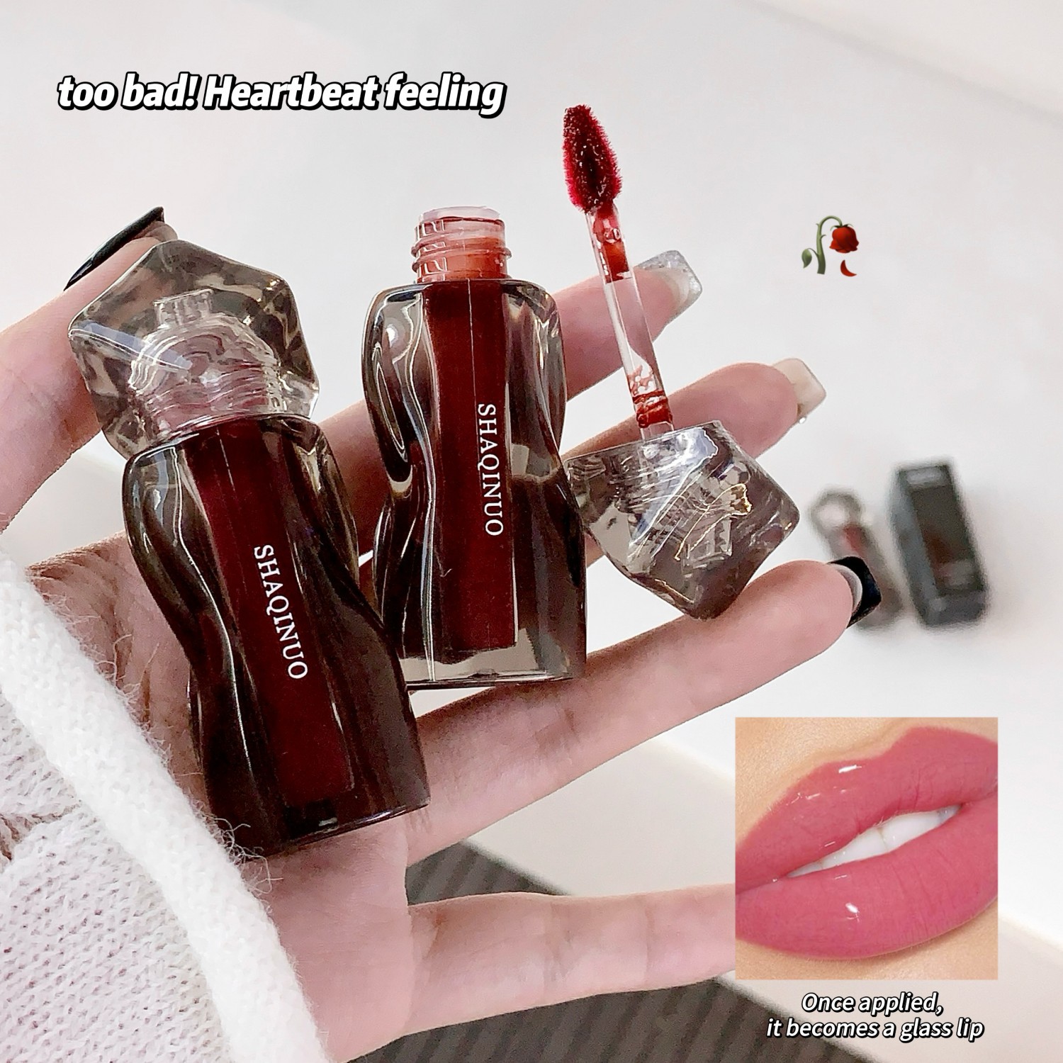 OEM Custom Logo Multi-Use Vegan Lip Gloss Colors Mineral Moisturizing Liquid Matte Makeup