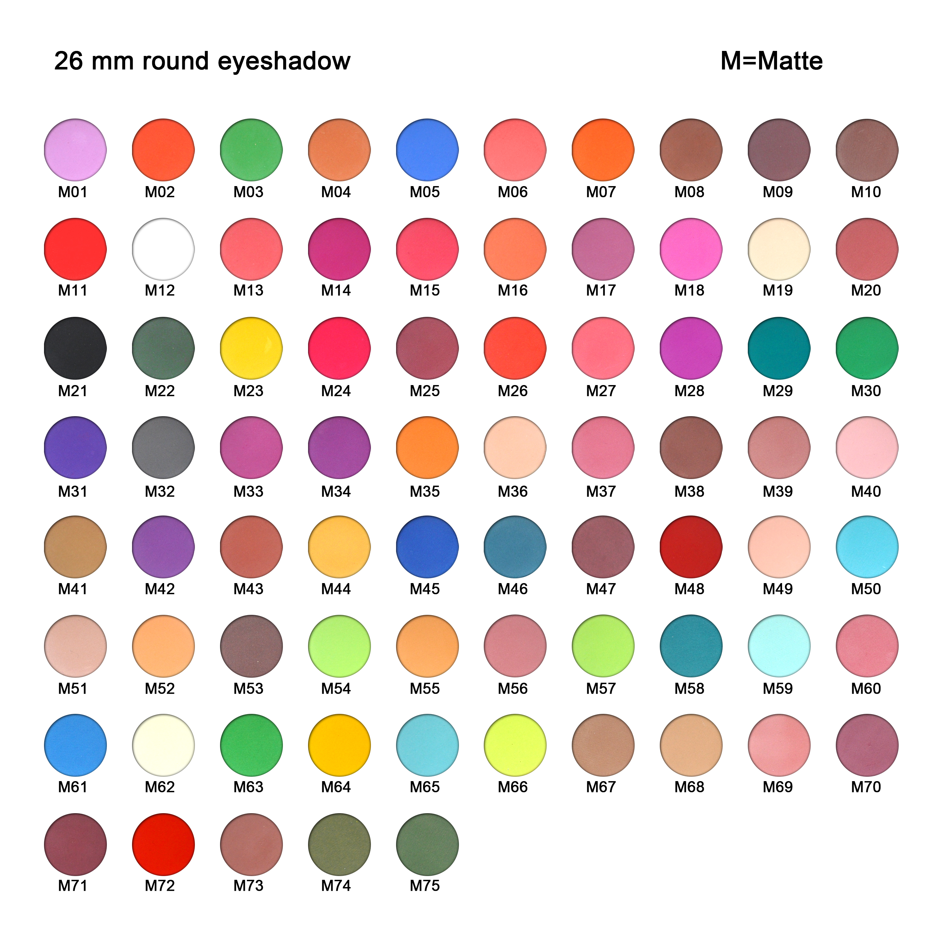 Eyeshadow shade 1