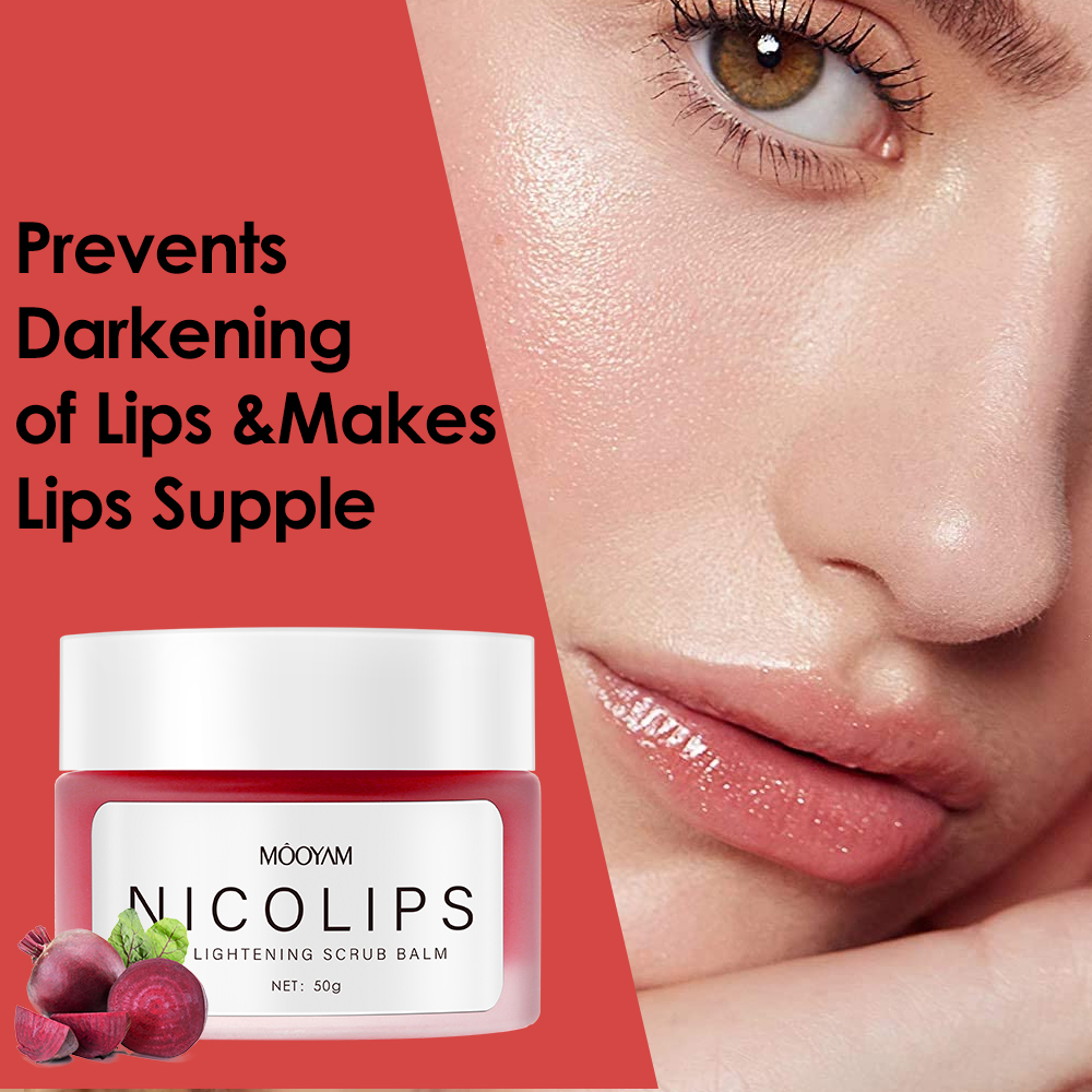 Private Label Original Lip Care Scrub Organic Lightening Exfoliator Nourishing Remove Dead Skin Vegan NicoLips Lip Scrub