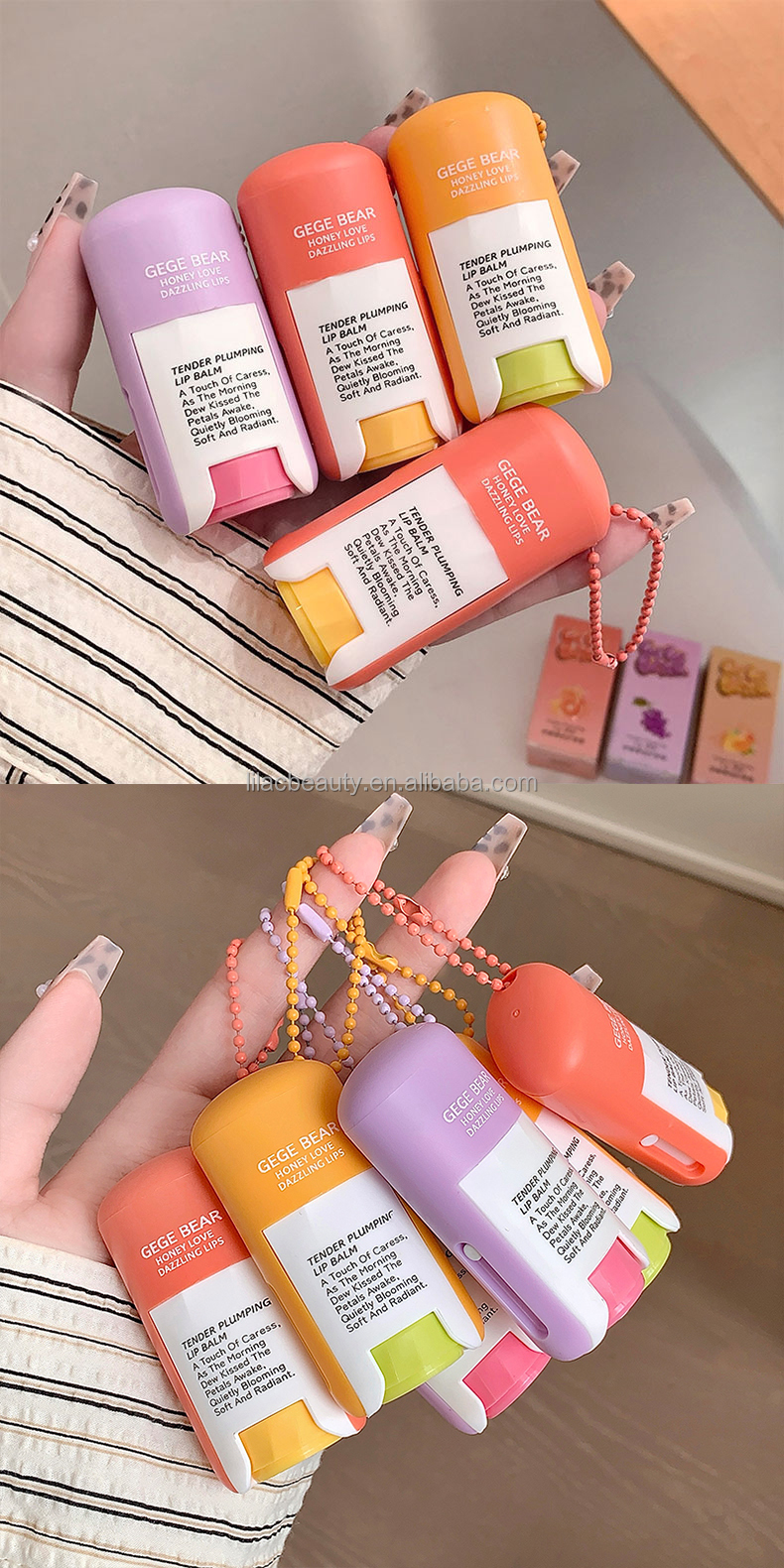 Moisturizing Lip Balm Colorless Hydrating Lipstick Base 9