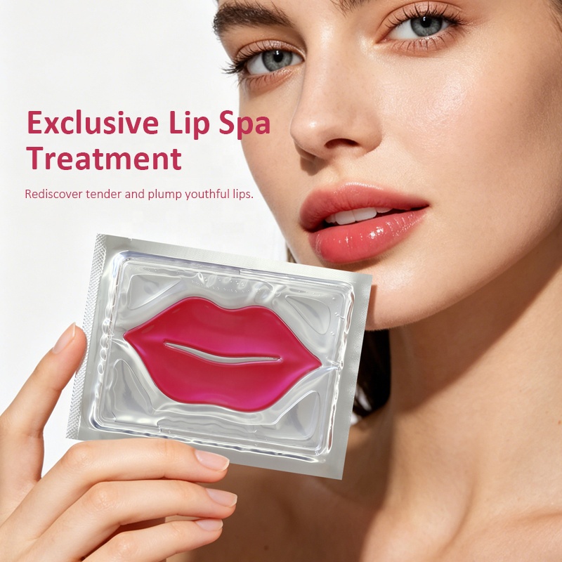 Factory Supply Vitamin C Lip Mask, Hydrating Crystal Lip Patch For Lip Skin Care
