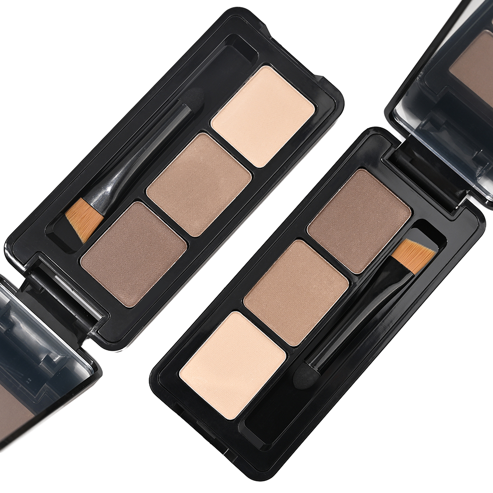 Luxury Brand Cream Metallic Dark Eyeshadow Powder-Chemical-Based Waterproof High Pigment Shimmer Matte Long-Lasting Crease-Proof