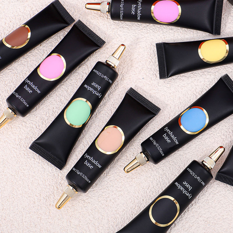Cosmetics Custom Makeup OEM Cream Eye Shadow Primer Vegan Liquid Colored Matte Private Label Eyeshadow Base Primer Maquillage