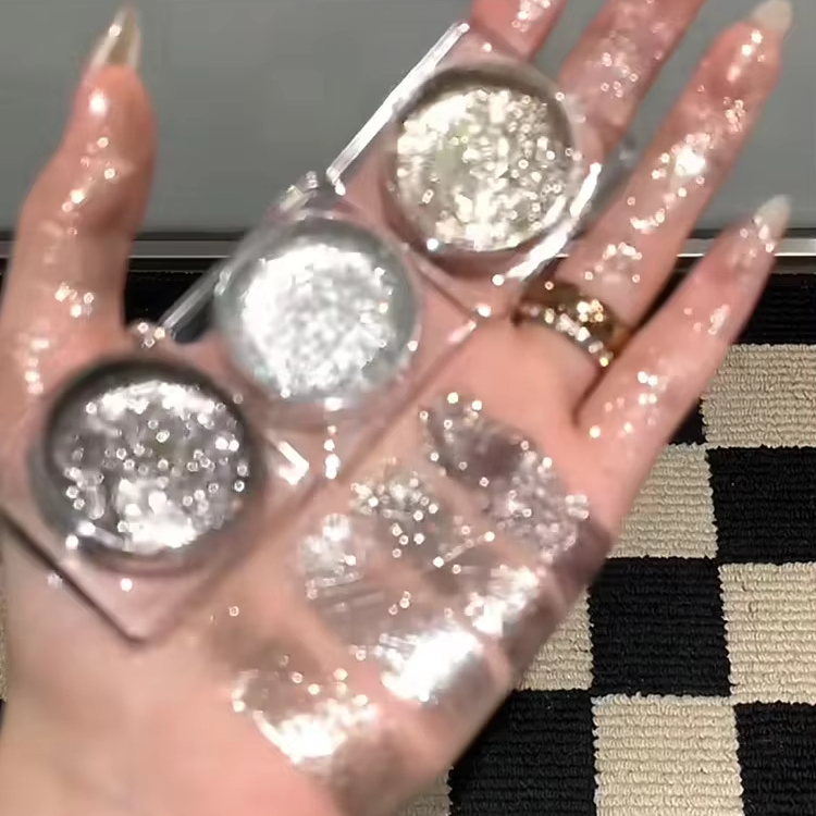 Long Lasting Metallic Shine Eyeshadow Cream Glitter Diamond Liquid Eyeshadow
