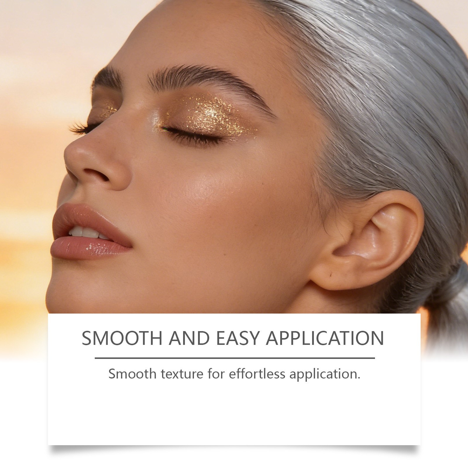Zephoco Liquid Diamond Glitter Eyeshadow Series Pearl Fine Glitter Sparkling Makeup Natural Color Fast-Drying 4G