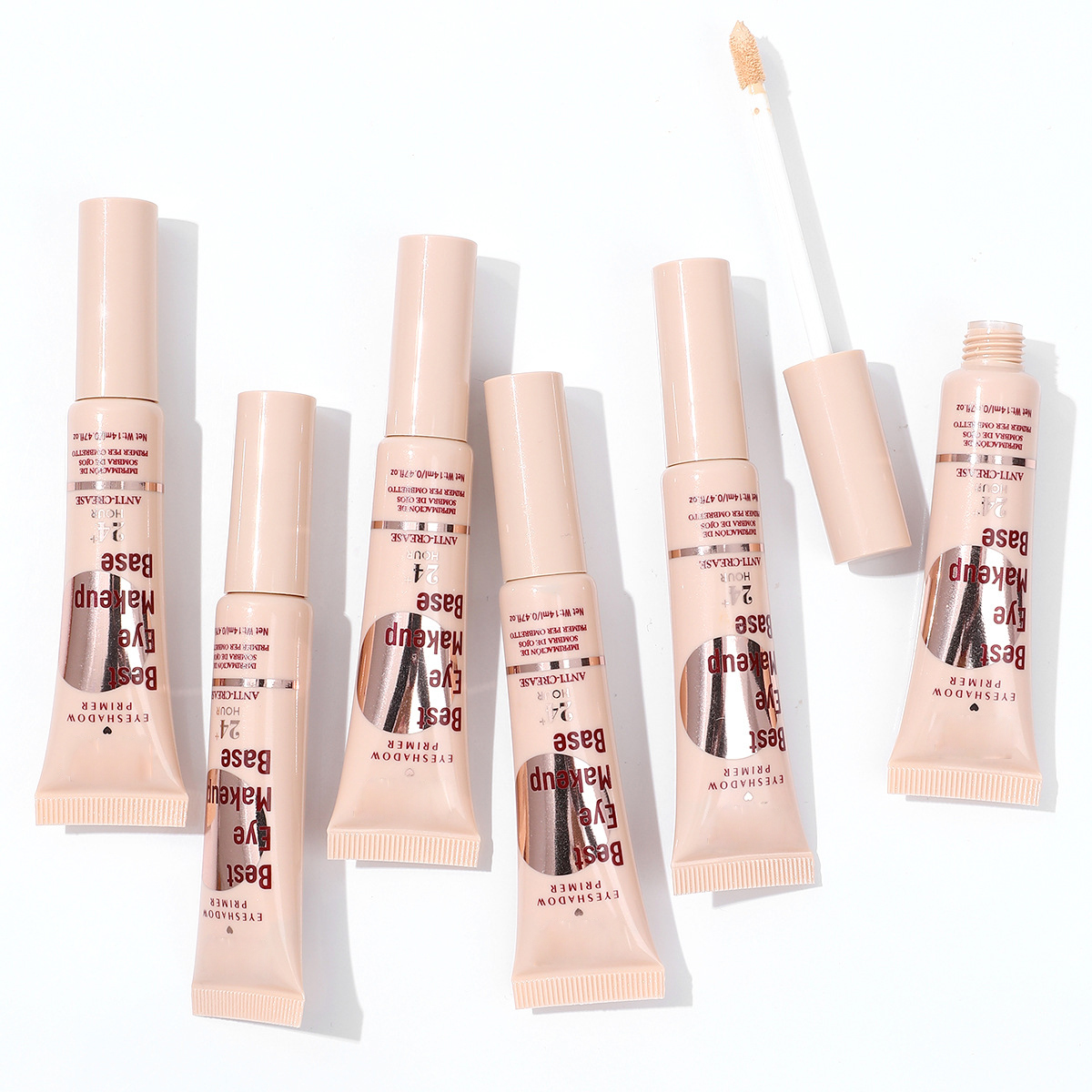 Long-Lasting New Vegan Cream Concealer Eye Primer Moisturizing Waterproof Liquid Makeup Base Primer