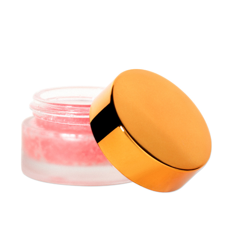 Cross-Border Logo-Free Lip Scrub Lip Exfoliating Paste-like Moisturizing Hydrating Balm Processing Customization