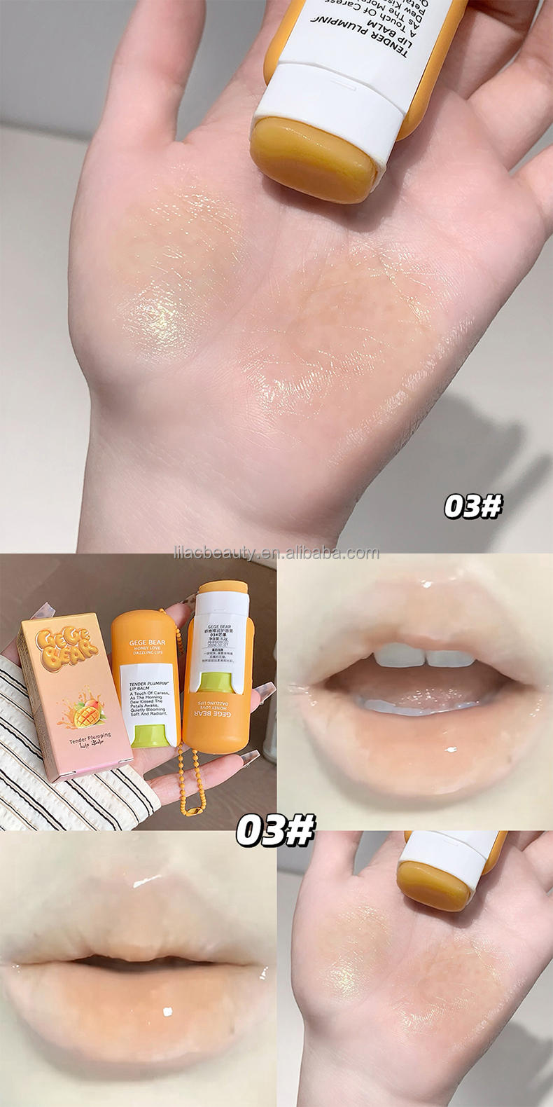 Moisturizing Lip Balm Colorless Hydrating Lipstick Base 7