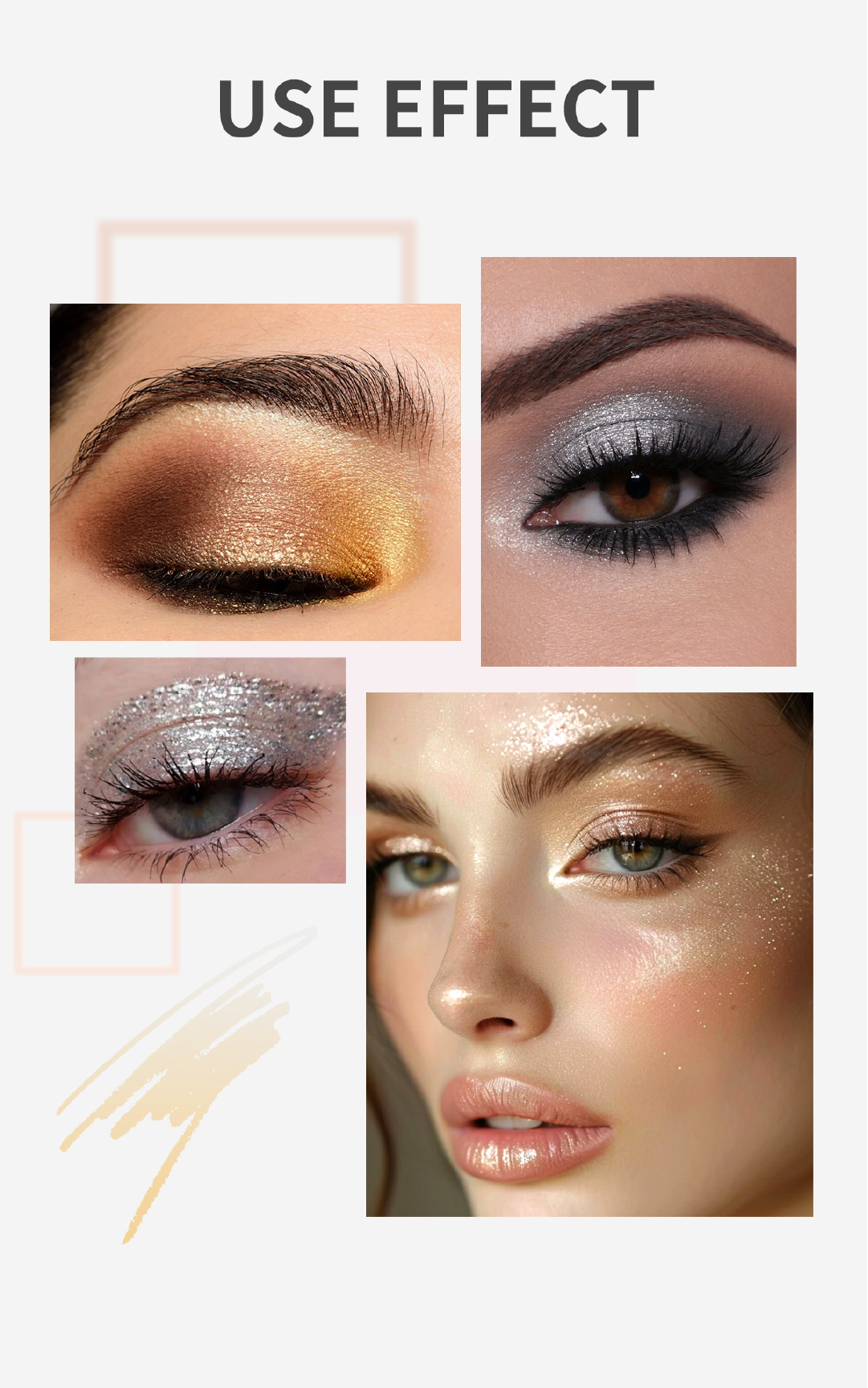 Liquid Eyeshadow Silver Glitter