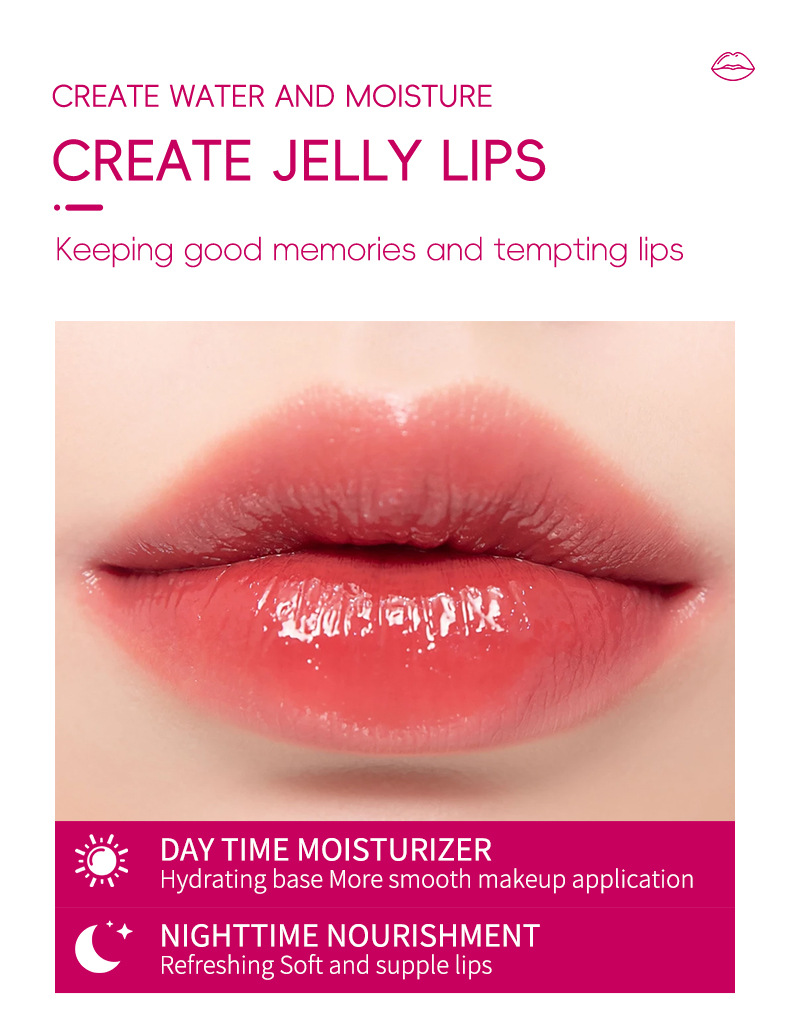 Wholesale Hydrating Collagen Lip Moisturizing Sheet Pouqur Light Lines Crystal Material Lip Mask Patch