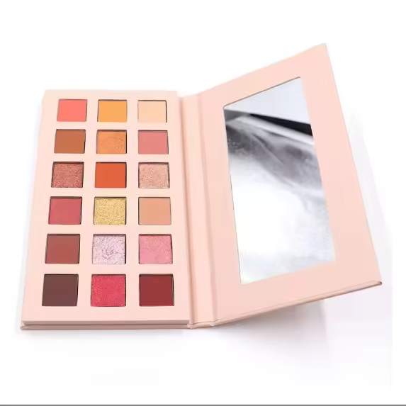 OEM ODM Cosmetics Loose Shimmer Glitter Matte High Pigment Vegan Eye Shadow Powder Palette