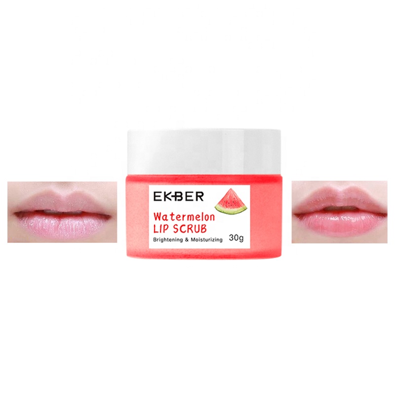 Customize Logo Wholesale Vitamin E Frosted Lip Scrub Bulk Lip Scrub and Balm Set Rebran Natural Organic Sugar Dark Lip Care