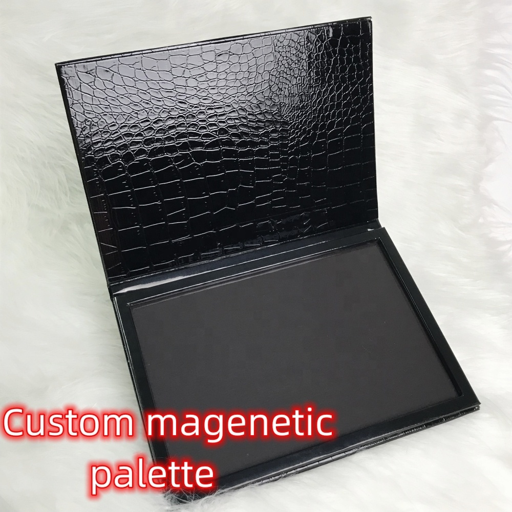 High Quality Custom Private Label Wholesale Eye Shadow Makeup Magnetic Palette Vegan Matte Luminous Metallic Nature Cream Powder