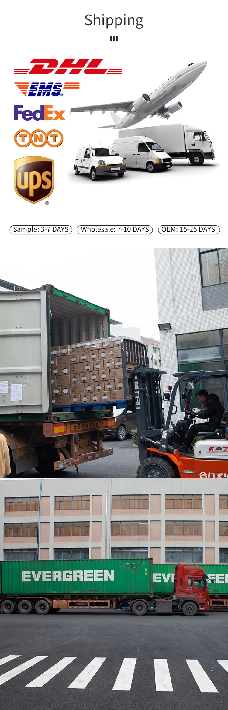 Packing and Delivery Details