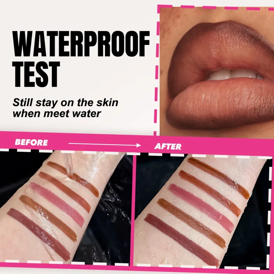 Long-Lasting Makeup OEM/ODM Custom Water Proof Smudge Proof Lip Liner