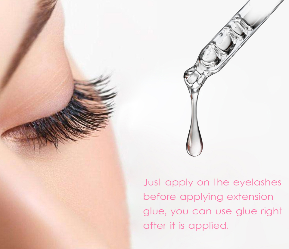 Grape Scented Private Label Vegan Eyelash Bonder Primer Made In Korea Eyelash Extension Bonded Tool Eyelashes &amp; Tools