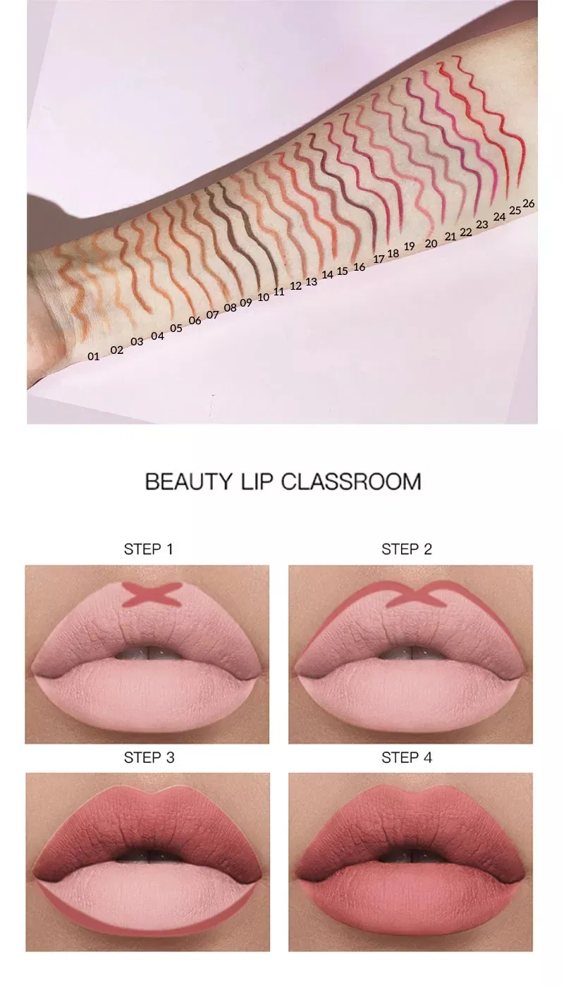 Matte Lip Liner Pencil Details