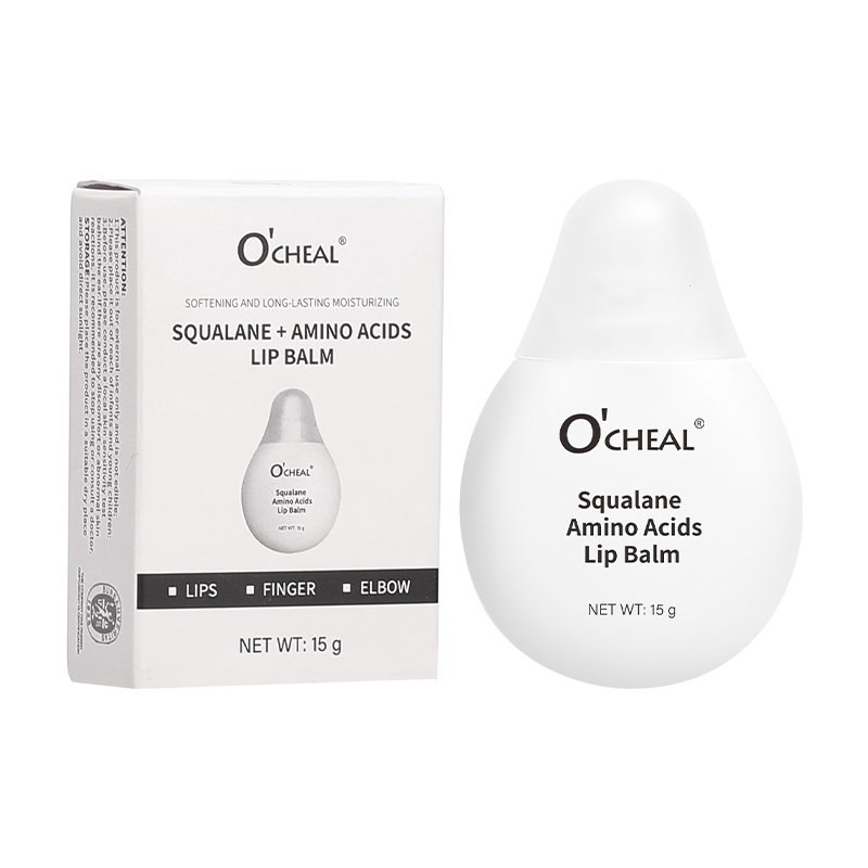 O'CHEAL Volumizing Gloss Fade Fine Lines Deep Moisturizing Dry Lips Makeup Primer Essence Lip Balm Squalane Amino Acid Lip Balm