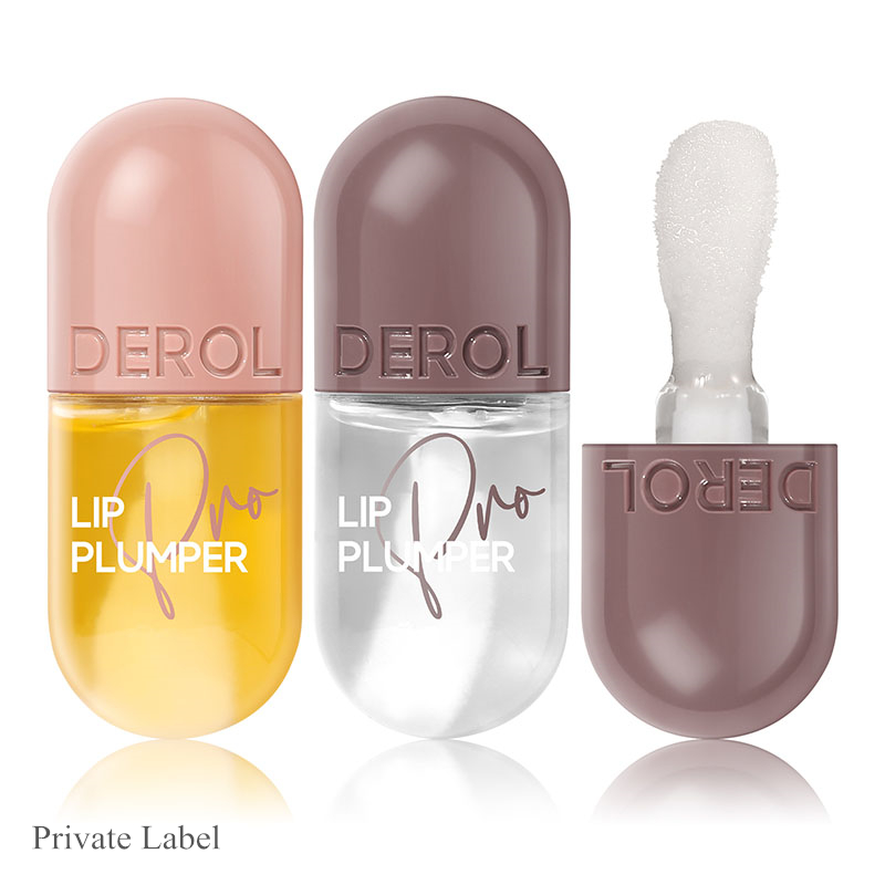 Waterproof Moist Lips Custom Logo Ginger Plumper Lipsgloss Vegan Liquid Lip Plumper Derol Day and Night Lip Care Hydrating