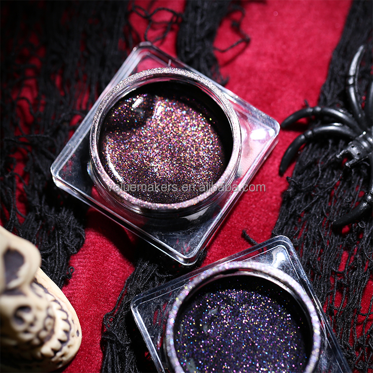 Wholesale New Cream Metallic Diamond Eyeshadow &amp; Eyeliner Black Shimmer Pigmented Liquid Single Eyeshadow Private Label