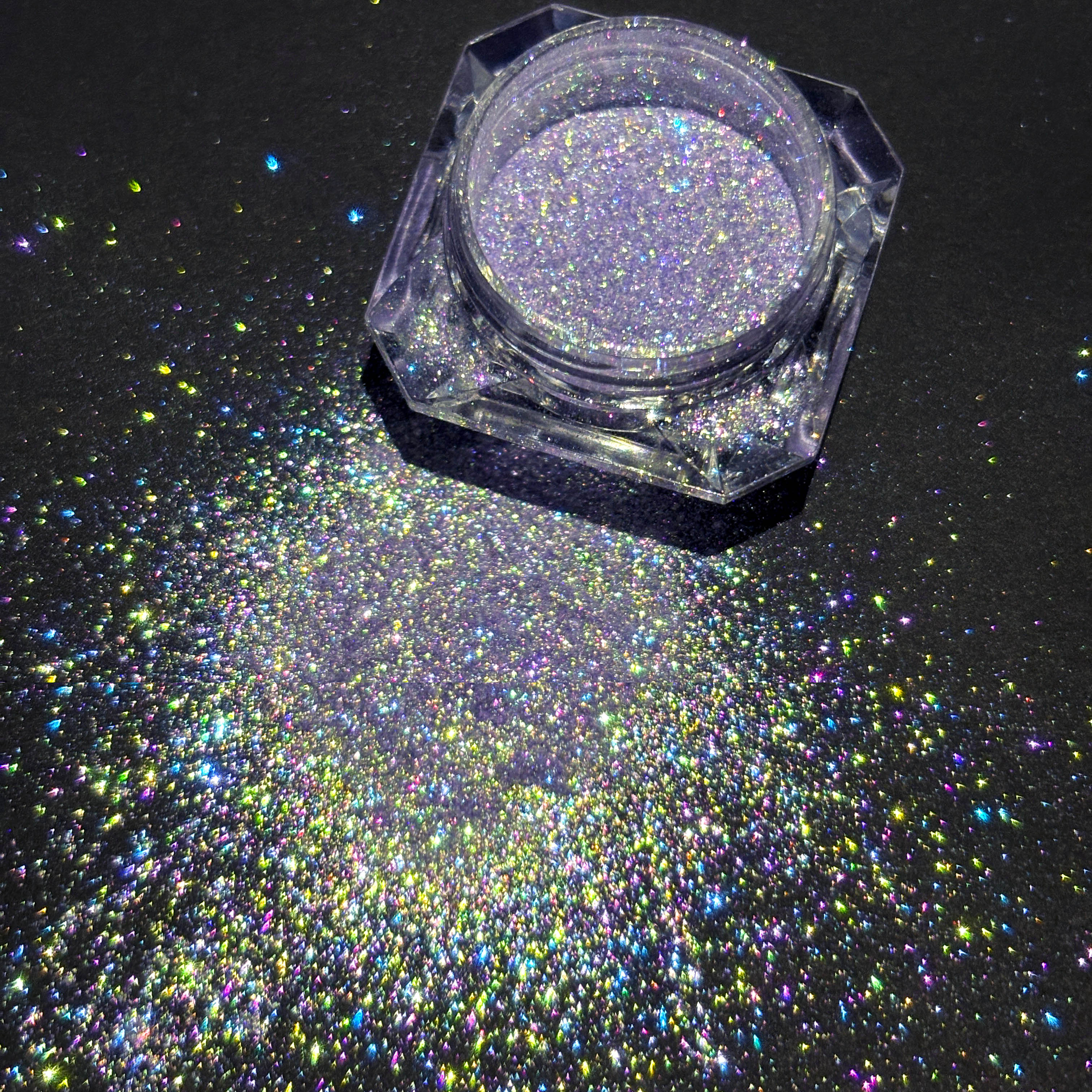Wholesale Cosmetic Grade Color Changing Multichrome Glitter Loose Chameleon Powder Pigment rainbow Shimmer Eyeshadow for Makeup