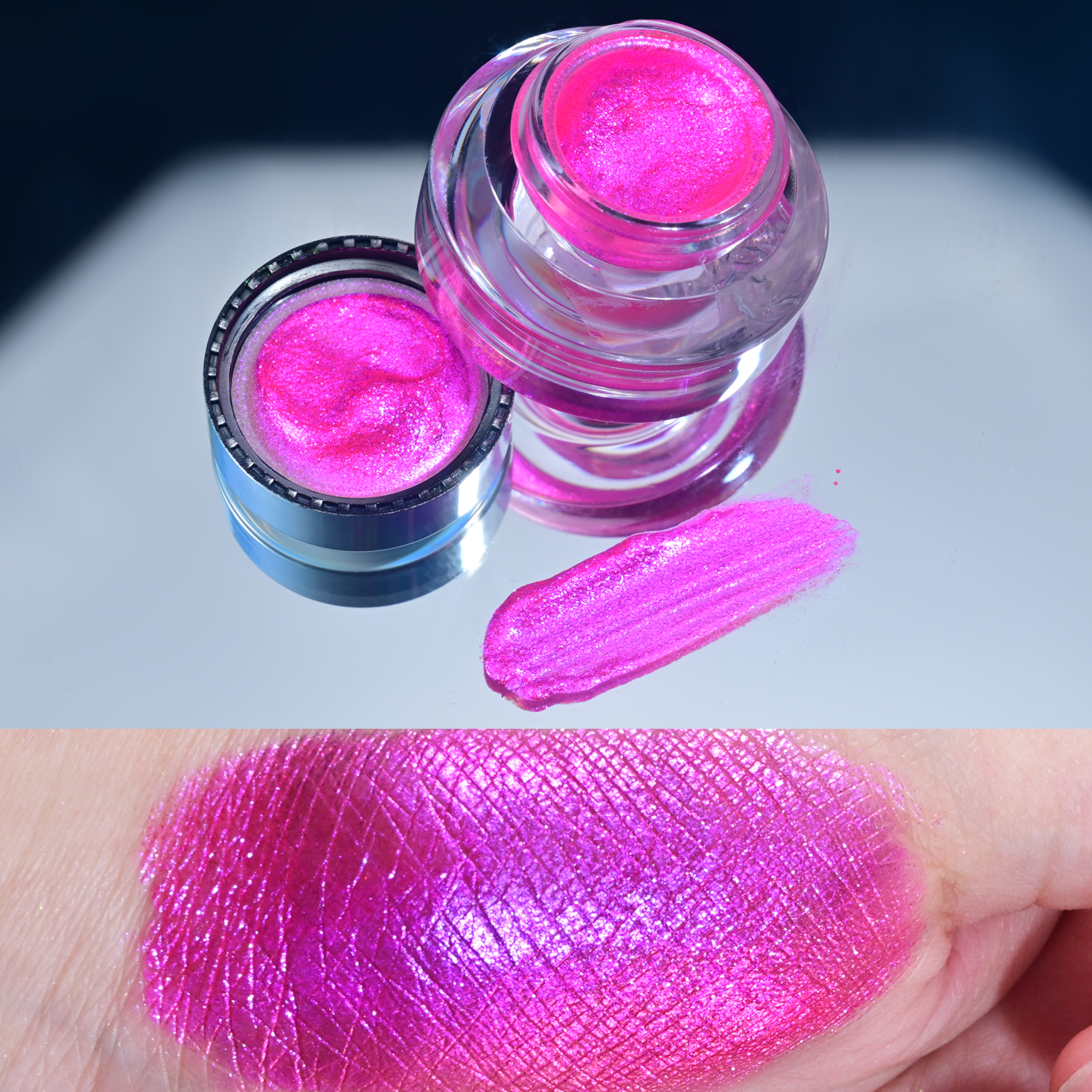 High Quality Gel Eyeshadow Eye Makeup Shimmer Glitter Waterproof Duochrome High Pigment Eyeshadow Cream