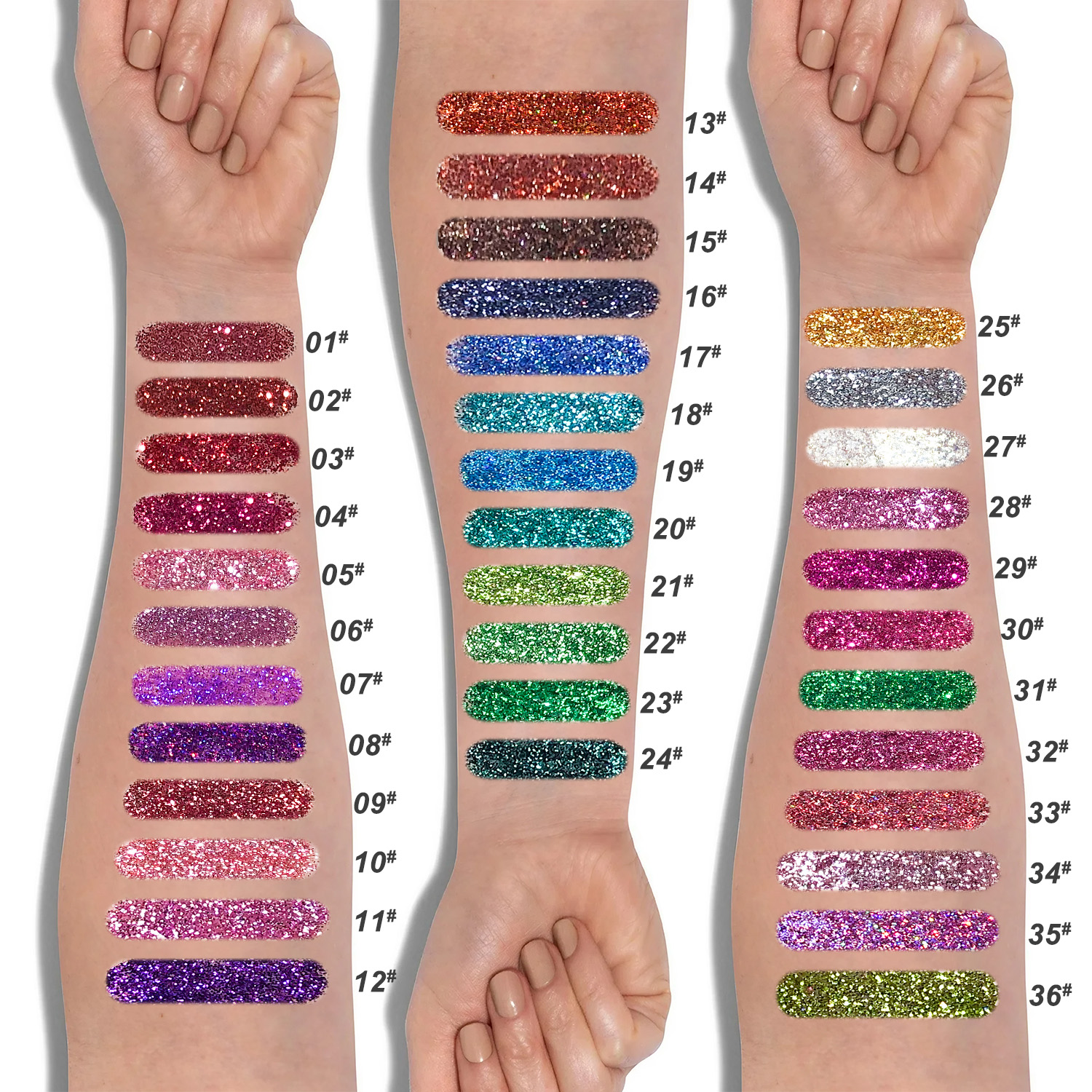 Private Label Skin-friendly Makeup Cosmetics 3 in 1 Lip Primer Gel With Glitter Powder