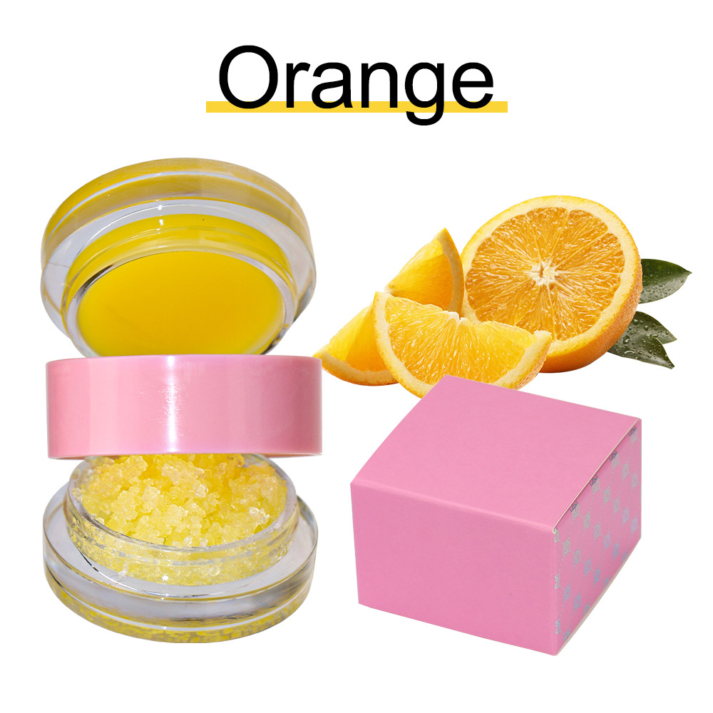 Private Label 2-in-1 Dual Lip Scrub Moisturizing Cream | Exfoliating Mineral Lip Scrub Dark Lips | Wholesale Vegan Lip Care