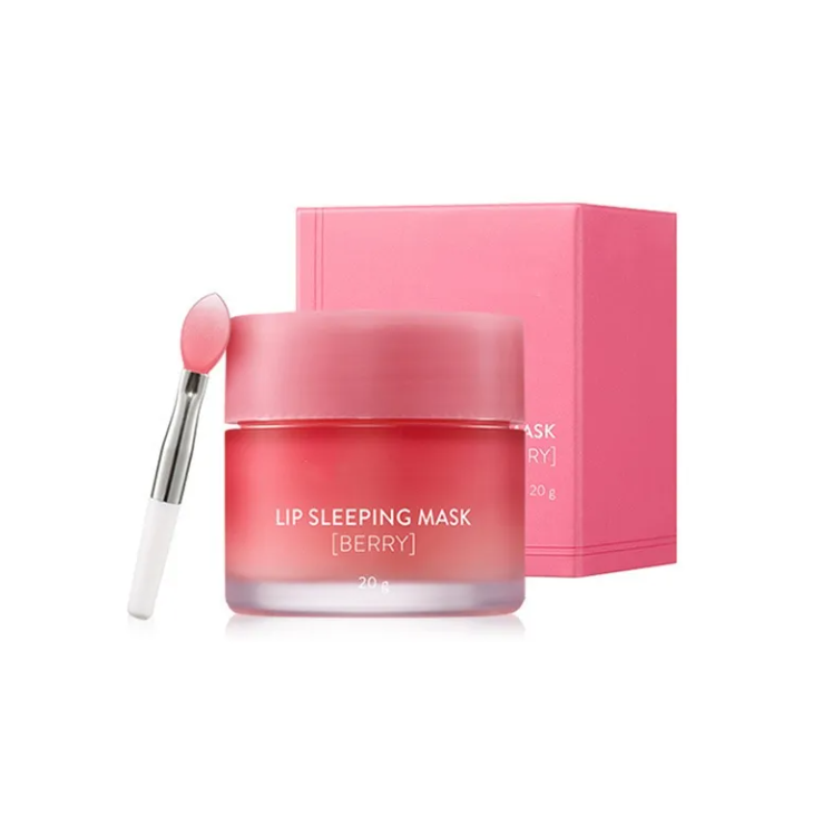 Laneiige Day and Night Repair Lip Balm Vegan Organic Gel Sleeping Mask with Hyaluronic Acid Moisturizing Hydrating Lip Balm