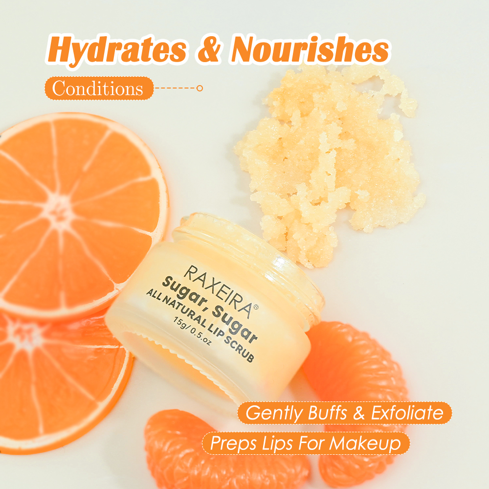 Custom Logo Makeup Lip Care Mask Lip Cream Private Label Vitamin E Vegan Cleansing Exfoliation Smooth Lip Scrub