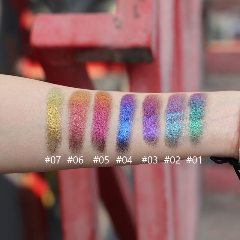Wholesale High Pigment Private Label Loose Pigment Duochrome Eyeshadow
