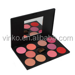 10 Colors blush palette H10#10