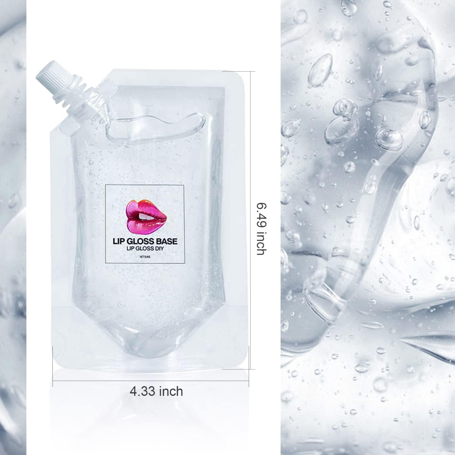Moisturize Lip Gloss Base Oil Material Makeup Primers Non-Stick Lipstick Primer for DIY Handmade Lip Balm Lip Gloss