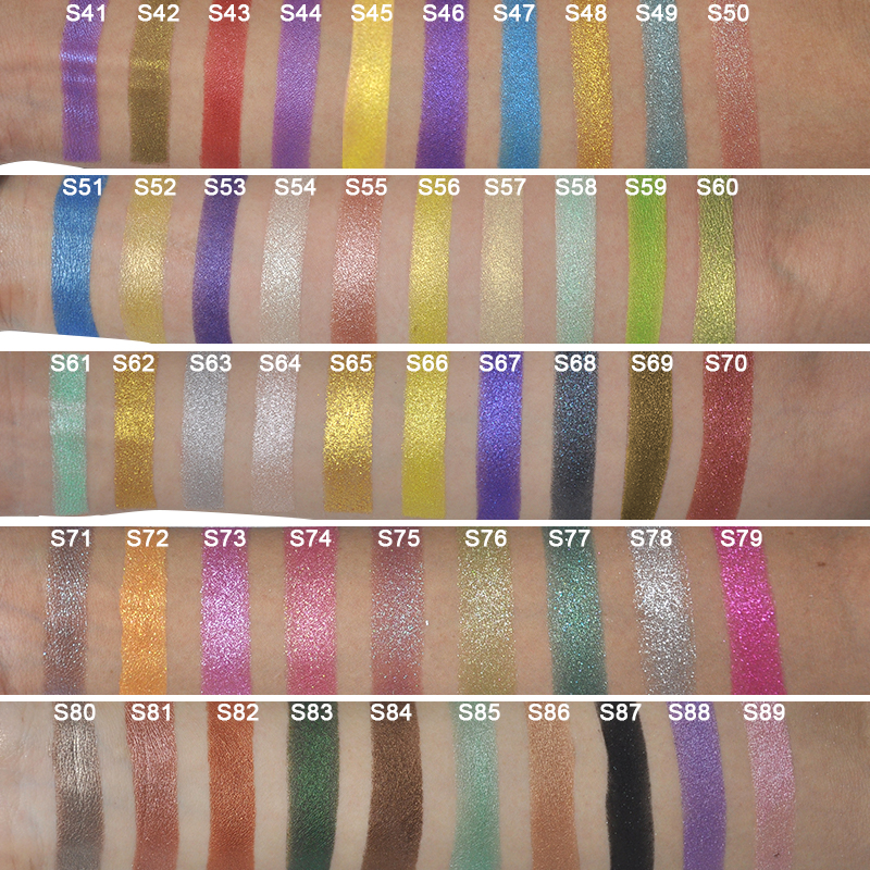 Shimmer Eyeshadow Colors 3
