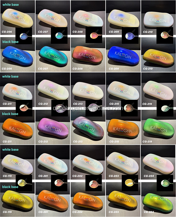 Chameleon Pigment Color Catalog
