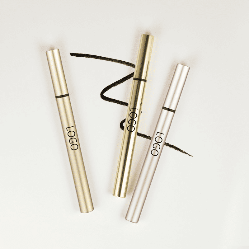 No LOGO Mineral Waterproof Quick-drying Long-lasting Eyeliner Pencil Gold and Silver Gel Pencil for Eye Use