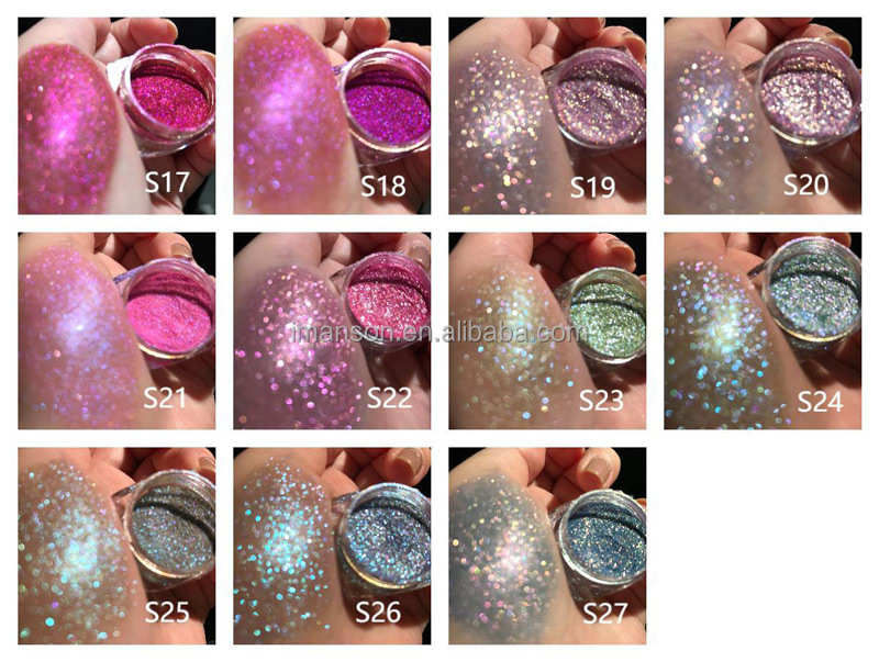 New Arrival Eyeshadow Glitter Loose Powder Low Price Diamond Duo-chrome Multichrome Shiny Pigment Dust Makeup for Eyes Beauty