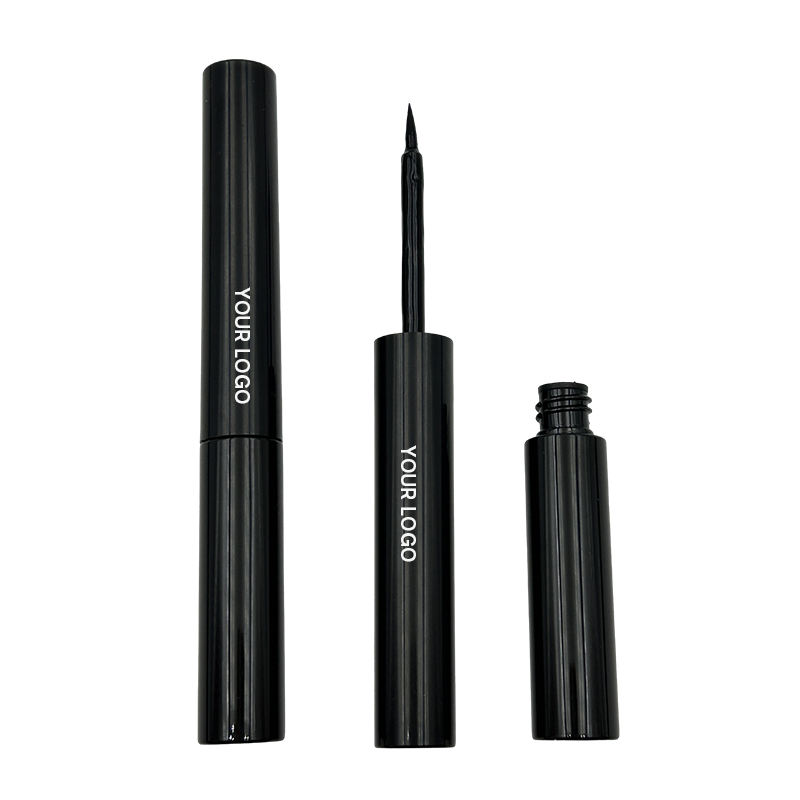 Customized Long-lasting Dipping Black Liquid Gel Eyeliner Smooth Waterproof Quick-Dry High Pigmentation 3 Colors Chemical-Based