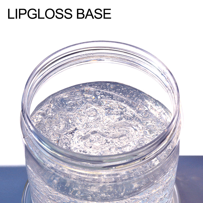 101G Clear Water Proof Lipgloss Base Bulk Non-stick Cup Matte Lip Gloss Base Primer Gel for Glitter Eyeshadow