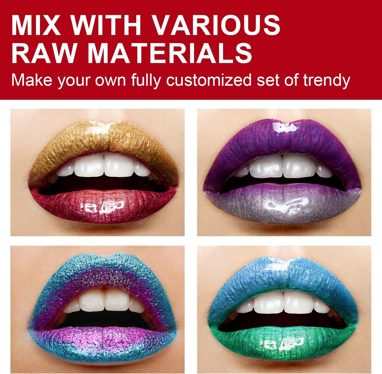 Moisturize Lip Gloss Base Oil Material Makeup Primers Non-Stick Lipstick Primer for DIY Handmade Lip Balm Lip Gloss