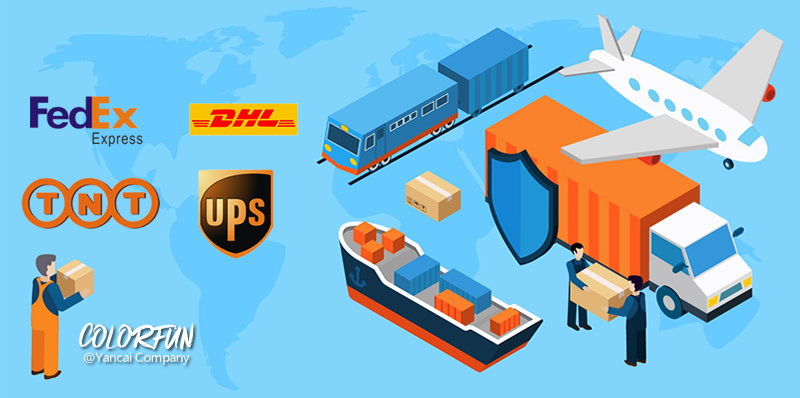 Packing and Shipping Illustration
