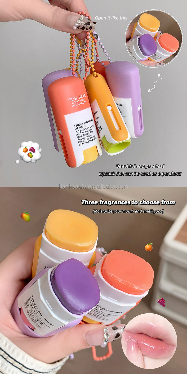 Moisturizing Lip Balm Colorless Hydrating Lipstick Base 2