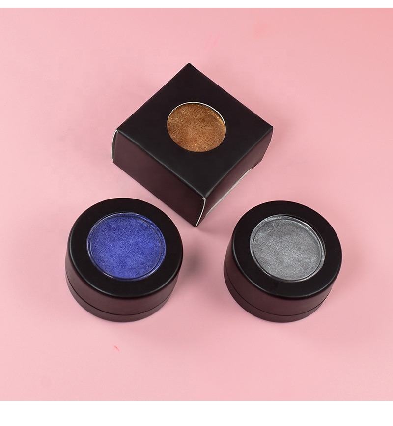 15colors High Pigment Customized Glitter Eye Shadow Private Label Single Shimmer Eyeshadow Cream