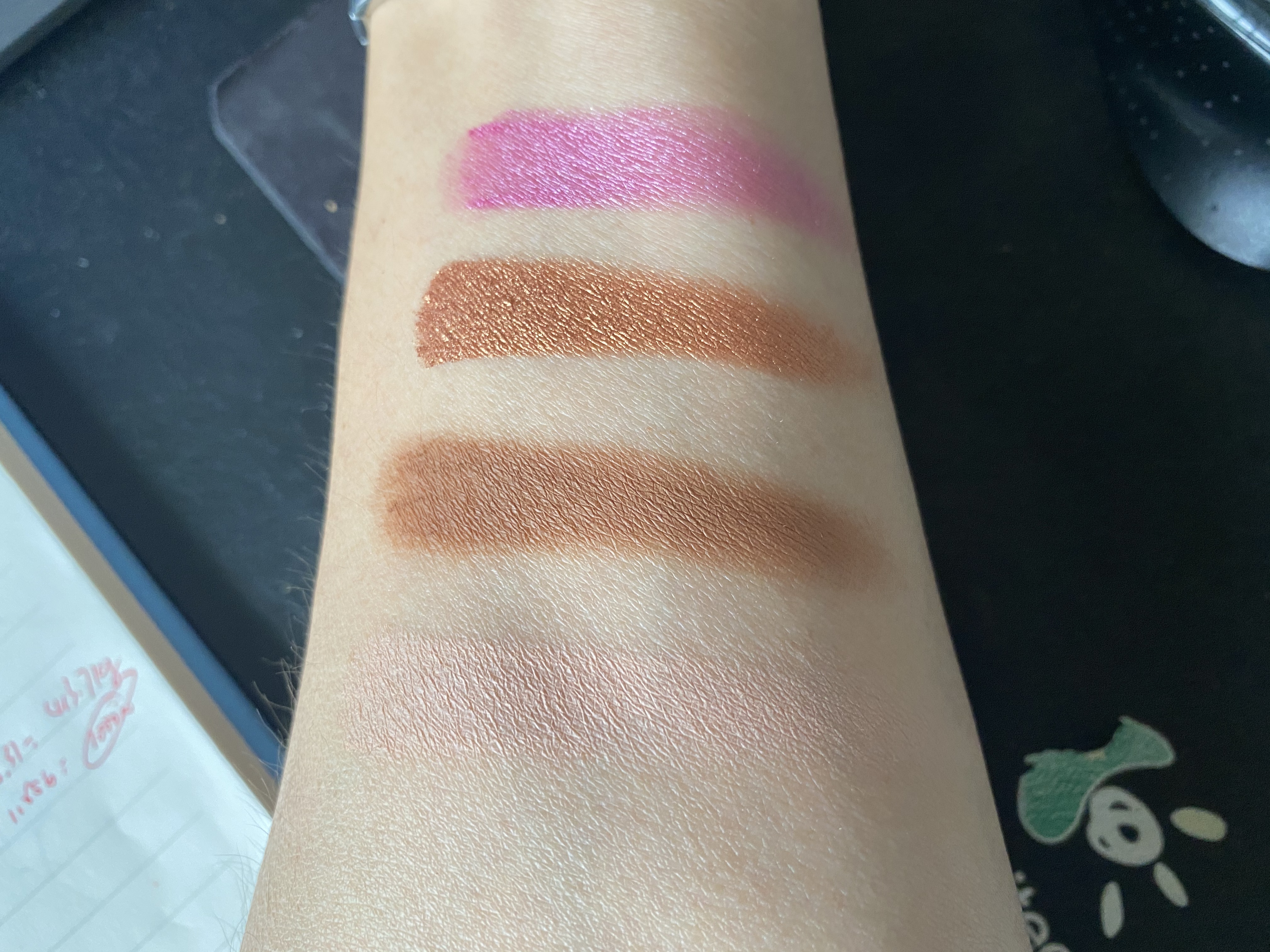 36mm Size Circle Single Eyeshadow Without logo No Box with OPP Package