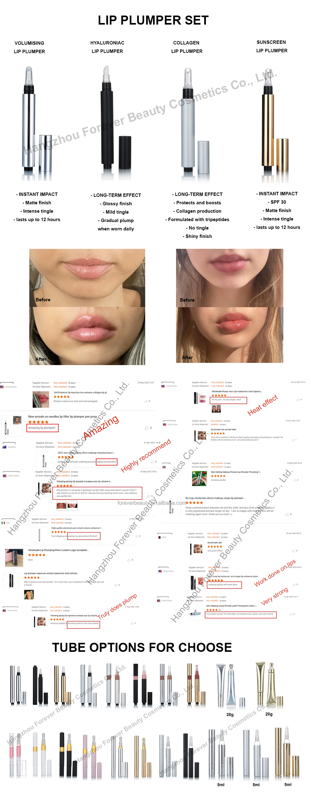 Private Label Lip Plumper Gloss Custom Capsicum Frutescens Fruit Lip Plumper Pen
