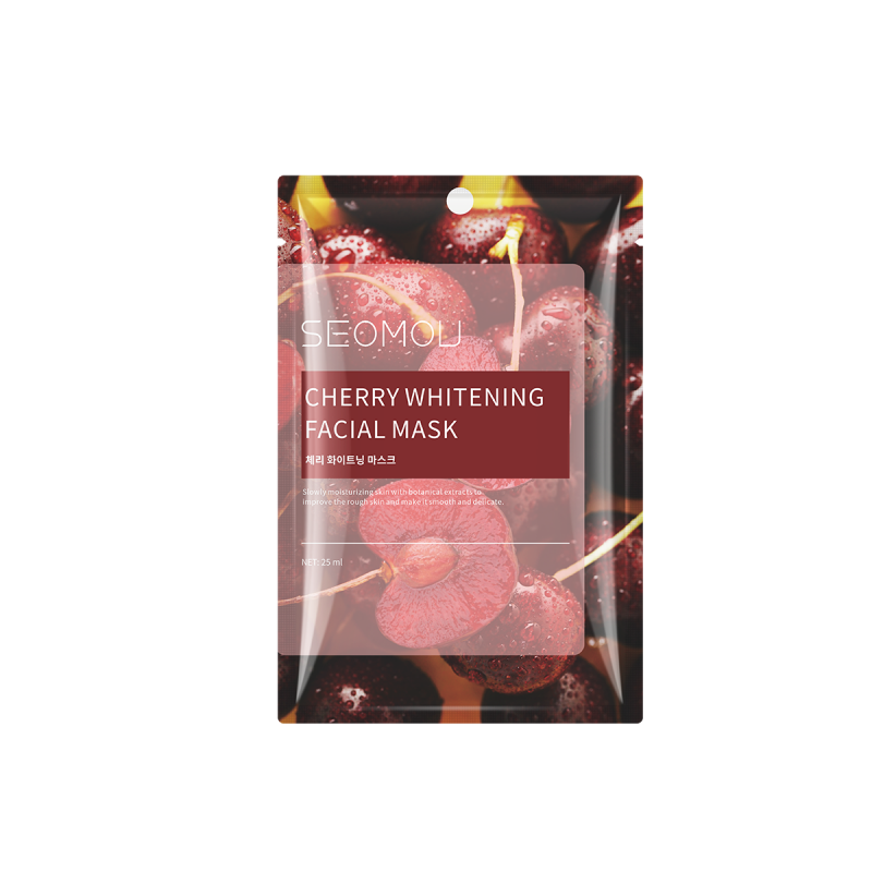 Hot-selling Private Label Factory Price Korean Sheet Facial Mask Female Whitening Hydrating Best Fruit Moisturizing Face Mask